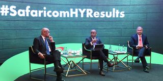 Safaricom chairman, CEO and CFO half-year results briefing