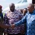 Uhuru arrives in Kinshasa