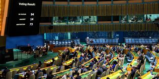 UN General Assembly vote 