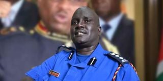 Adamson Bungei Nairobi police commander.