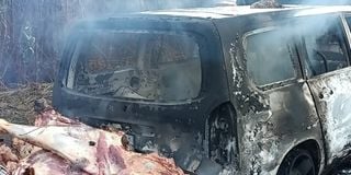 Car burnt