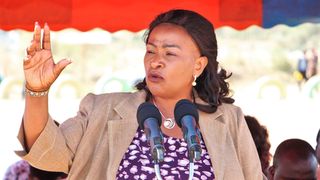 Machakos Governor Wavinya Ndeti