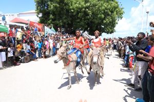 Lamu donkey race