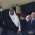 Qatar's Emir Sheikh Tamim bin Hamad al-Thani and Fifa President Gianni Infantino