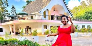 Media personality Betty Kyallo at her restaurant, The Summer House.