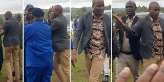 Plainclothes policemen roughed up Nation Media Group smartphone journalist Mwangi Muiruri