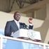 President William Ruto speaking at Nyayo stadium during Jamhuri day celebrations.