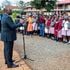 William Ruto speaks to students