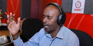 Radio presenter and preacher Muturi wa Muiru.