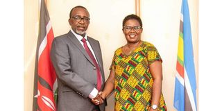 Mithika Linturi and Kawira Mwangaza