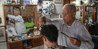 Joao Araujo, Pele's barber