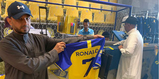 Fans rush to buy Cristiano Ronaldo's Al Nassr jersey