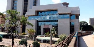 Times Tower in Nairobi, the headquarters of Kenya Revenue Authority (KRA).
