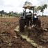 A tractor tills a farm in Elburgon, Nakuru County