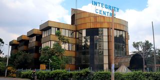 Integrity Centre that hosts Ethics and Anti-Corruption Commission (EACC) offices in Nairobi.