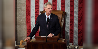 Speaker of the US House of Representatives Kevin McCarthy
