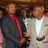 Kanu chairman Gideon Moi (right) with suspended party secretary general Nick Salat 