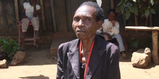 Ms Martha Mwongela, grandmother of Beatrice Gatwiri