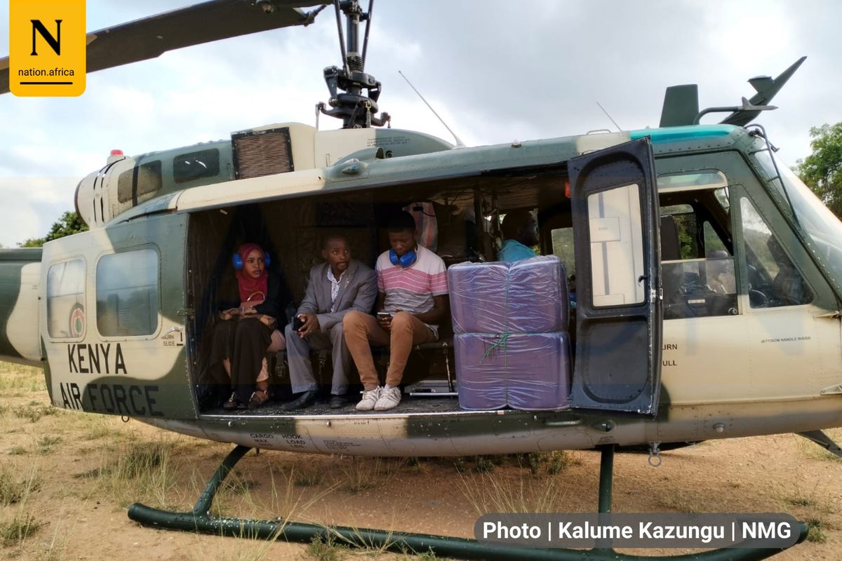 25 Teachers Working In Terror Prone Boni Forest Airlifted In Military 