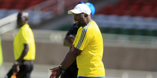 Mathare United Coach Bonface Omondi