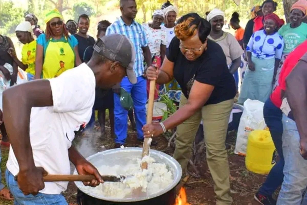 Meet Mt Kenya MP using ugali cookouts to drive grassroots agenda