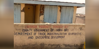 Lwanda Nyamasare Market Pit Latrines