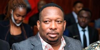 Mombasa gubernatorial aspirant Mike Mbuvi Sonko