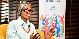 UNAids Executive Director Winnie Byanyima 