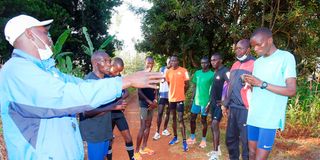 Team Kenya for world cross country