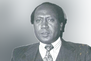 Former Minister of Foreign Affairs the late Dr Robert Ouko.
