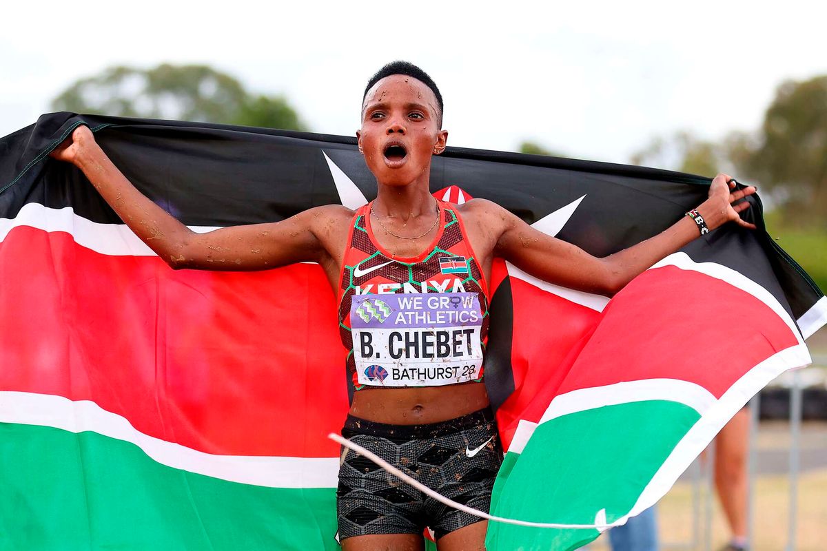 Brilliant Chebet makes Ethiopians stagger kneel before her Down