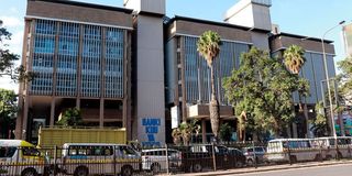 Central Bank of Kenya offices in Nairobi.