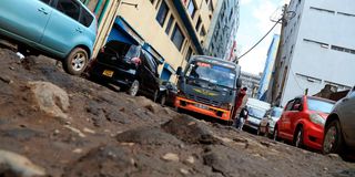 Work on Nairobi Roads