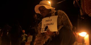 DR Congo vigil