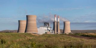 A coal-fired power plant operated by Eskom