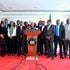 Council of Governors chairperson Ann Waiguru flanked by some of the Governors 