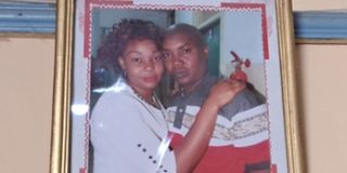 Amos Njuguna and his wife Winnie Chepkurui wife