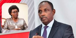 Treasury Cabinet Secretary Ukur Yatani Controller of Budget Margaret Nyakang'o