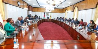 Ruto Cabinet meeting 