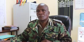 Homa Bay County Police Commander Samson Kinne
