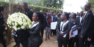 Ms Sharon Jepkogei Kigen buried at her parents home in Moiben, Uasin Gishu county