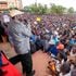Azimio leader Raila Odinga addresses a public rally in Siaya Town