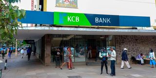 Kenya Commercial Bank branch along Mama Ngina Street in Nairobi County
