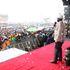 Azimio la Umoja Party leader, Raila Odinga in Nakuru County.