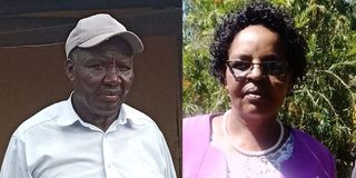 Former primary school head Zakaria Ngasura, 65, who was arrested in Nandi County over the murder of his wife on Valentine's Day