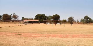The state of Kenyatta Stadium in Kitale town