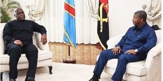 DRC and Angola Presidents
