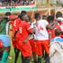Shabana players celebrate a goal against Murang'a Seal 