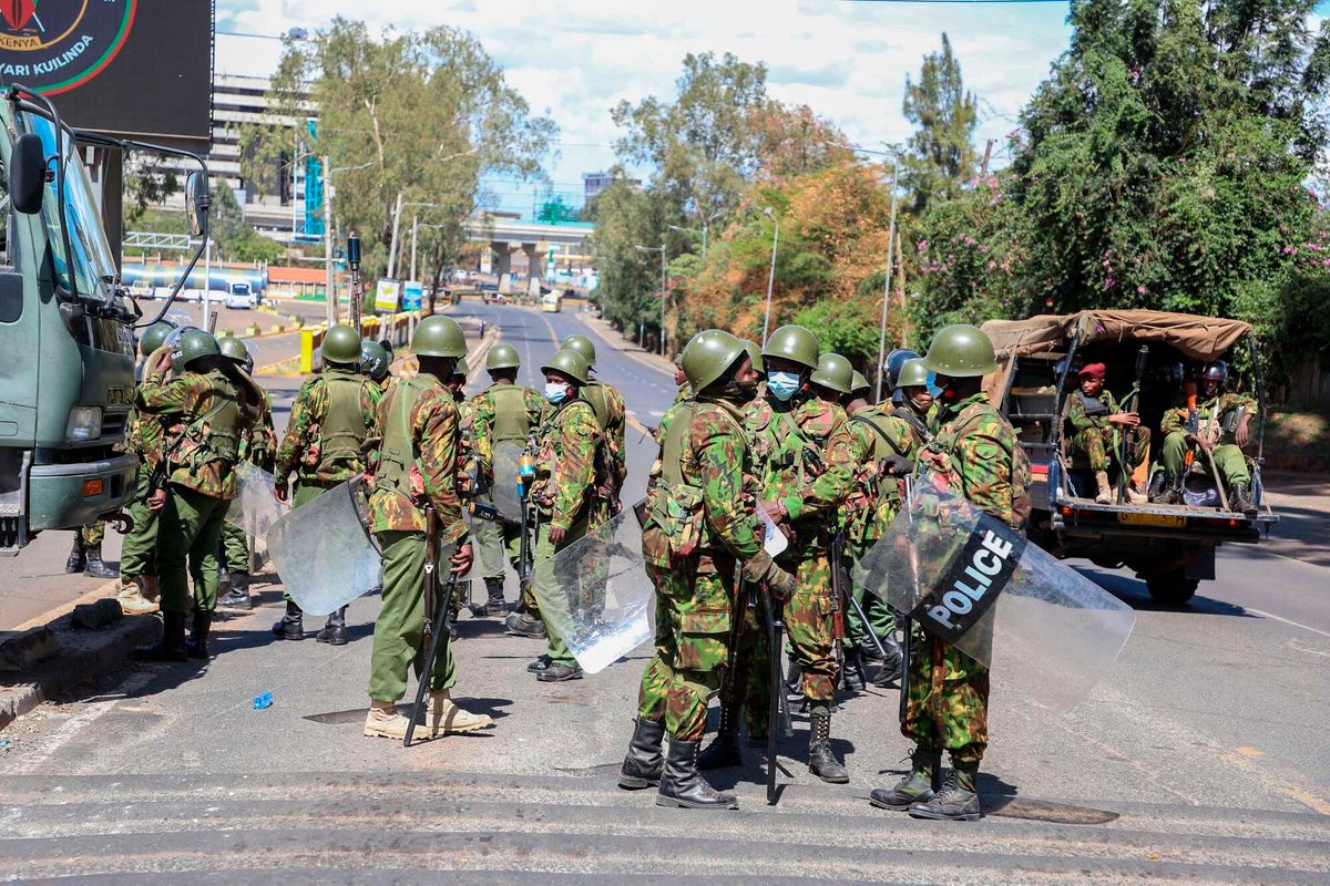 Maandamano protests: At least 13 police officer injured, firearm lost
