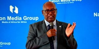 Nation Media Group (NMG) Group Chief Executive Officer Stephen Gitagama
